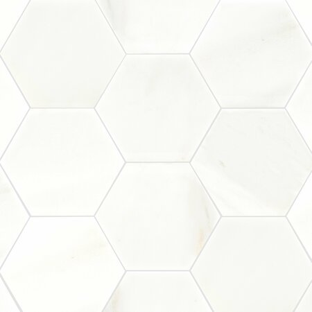 MSI Greecian White 8 W x 8 Polished Marble Mosaic Floor and Wall Tile, 6PK ZOR-NS-0105